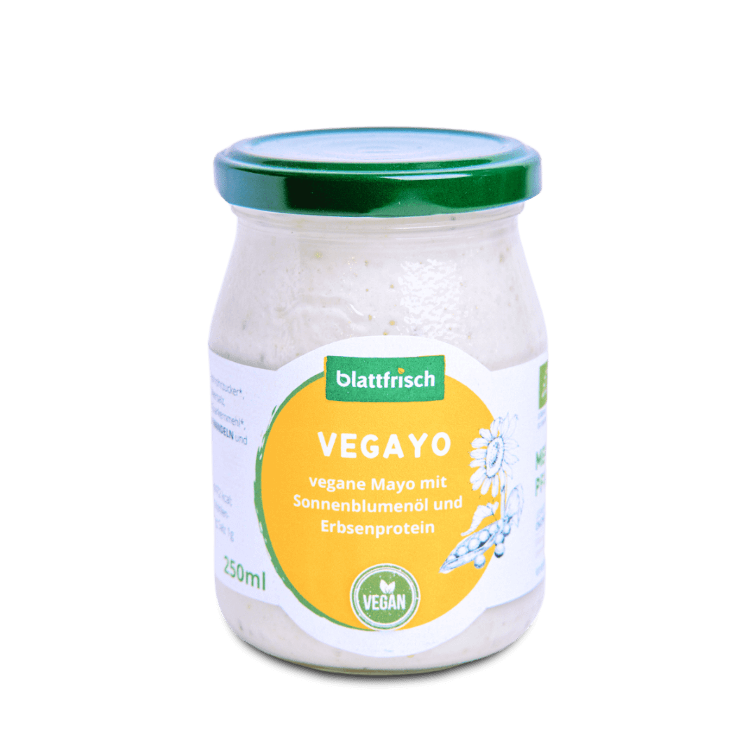 Vegane Mayonnaise von Blattfrisch