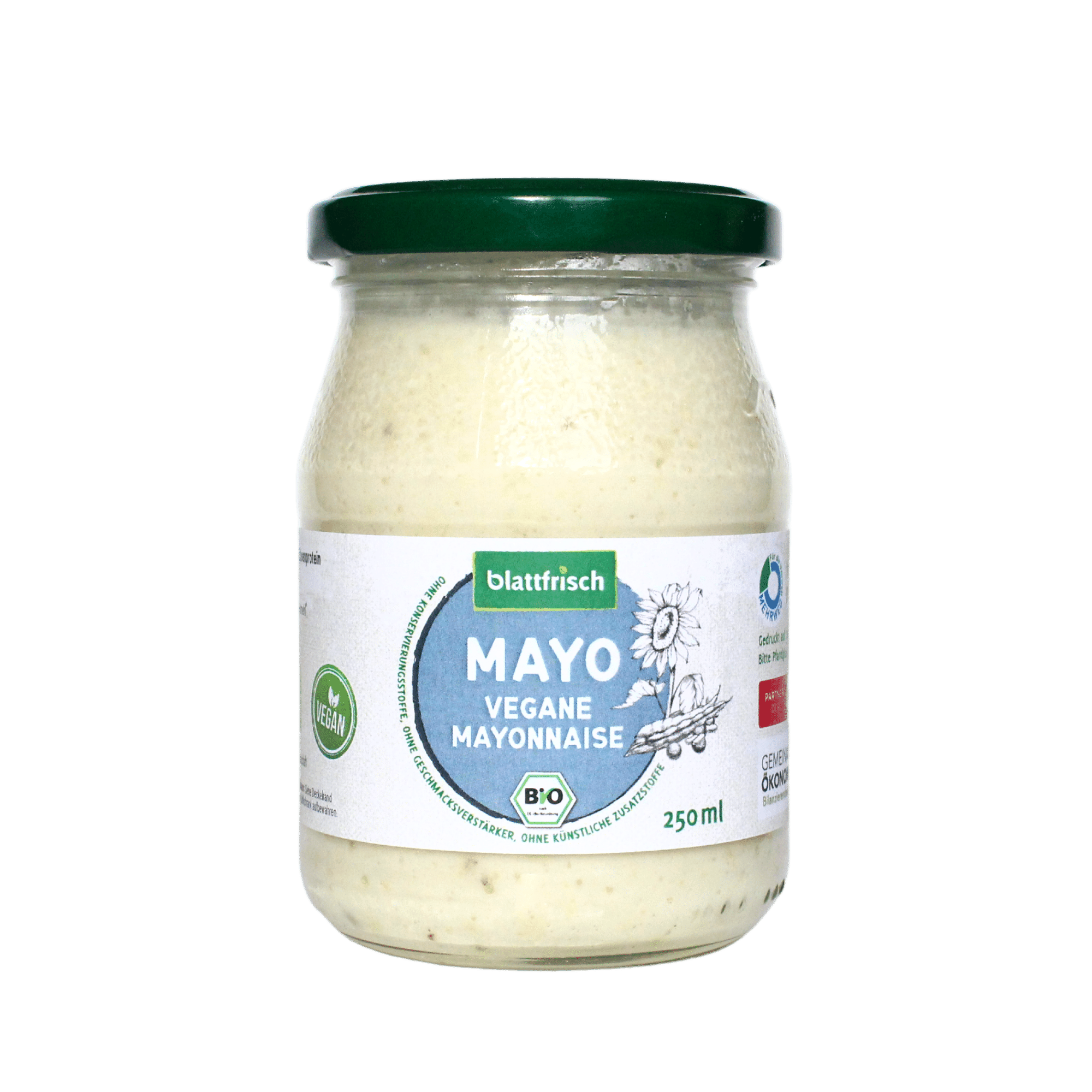 Vegane Mayonnaise von Blattfrisch