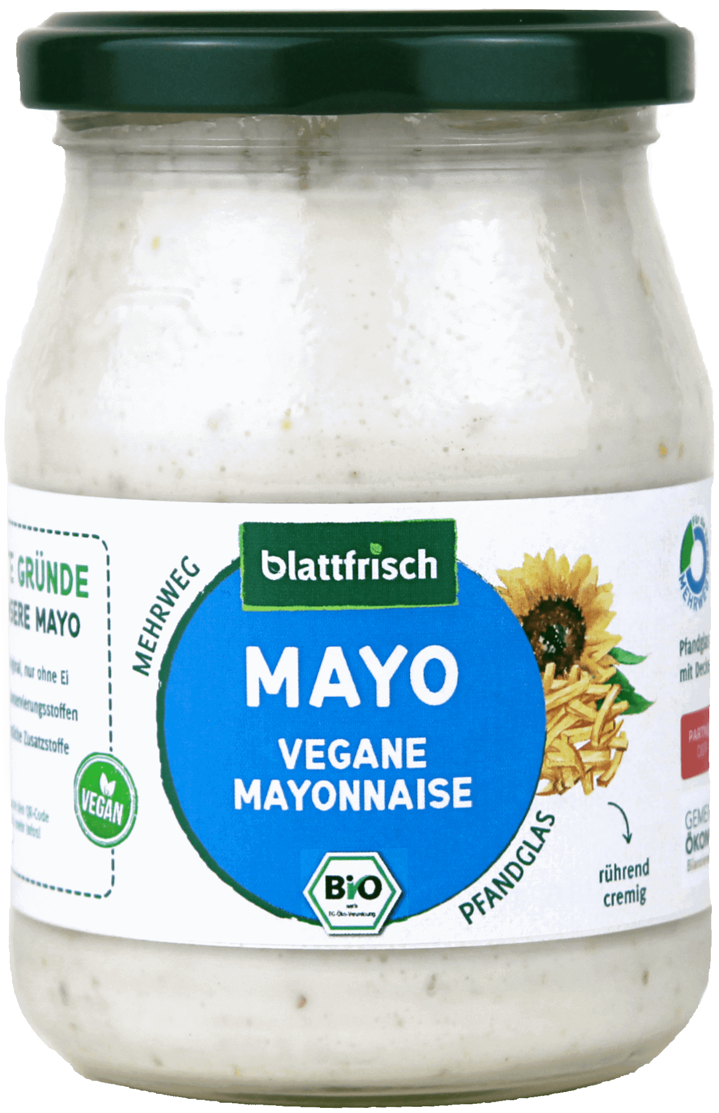 Vegane Mayonnaise von Blattfrisch